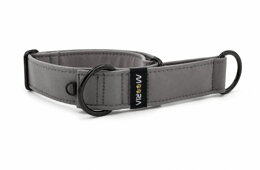 ZugStopp-Halsband - schwarze Beschläge