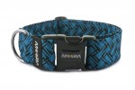 Halsband Chaotic Texture - Farbe Dark Cyan