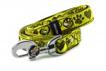 Leine Hearts - Farbe Neon Yellow