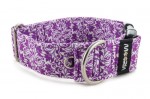 Halsband Abstract Flower Violet