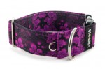 Halsband Abstract Purple - Detail des Halbrings