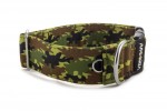 Halsband Camouflage Green - Detail des Halbrings