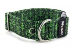 Halsband Lilia Green - Detail des Halbrings