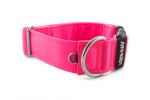 Halsband Neon Pink - Detail des Halbrings