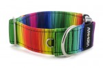 Halsband Rainbow lines - Detail des Halbrings