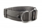 Halsband Reflex Gray I - Detail des Halbrings