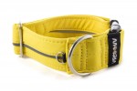 Halsband Reflex Pastel Yellow I - Detail des Halbrings