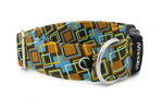 Halsband Retro Grid