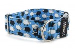 Halsband Sheep Dream Blue - Detail des Halbrings