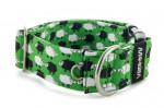 Halsband Sheep Dream Green - Detail des Halbrings