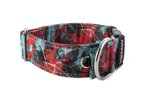 Halsband Turquoise Red Mood