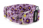 Halsband Violet Beauty - Detail des Halbrings