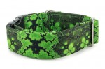 Halsband Abstract Green - Detail des Musters