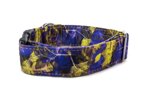 Halsband Blue Yellow Mood - Detail des Musters