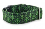 Halsband Lilia Green - Detail des Musters