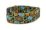 Halsband Retro Grid