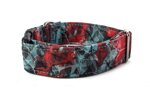 Halsband Turquoise Red Mood