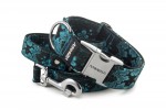 Leine Abstract Blue mit dem Halsband