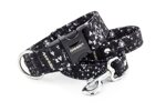 Halsband Black Intense mit der Leine