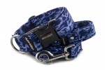 Leine Camouflage Blue mit dem Halsband