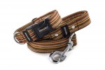 Leine Casual Brown mit dem Halsband