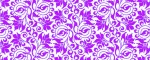 Halsband Abstract Flower Violet - Musteransicht