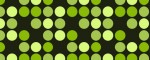 Halsband Bright Green Dots - Musteransicht