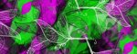 Leine Purple Green Mood