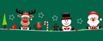 Halsband Santa and Friends