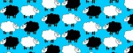 Halsband Sheep Dream Blue