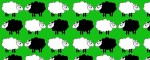 Halsband Sheep Dream Green - Musteransicht