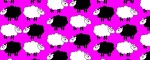 Leine Sheep Dream Pink - Musteransicht