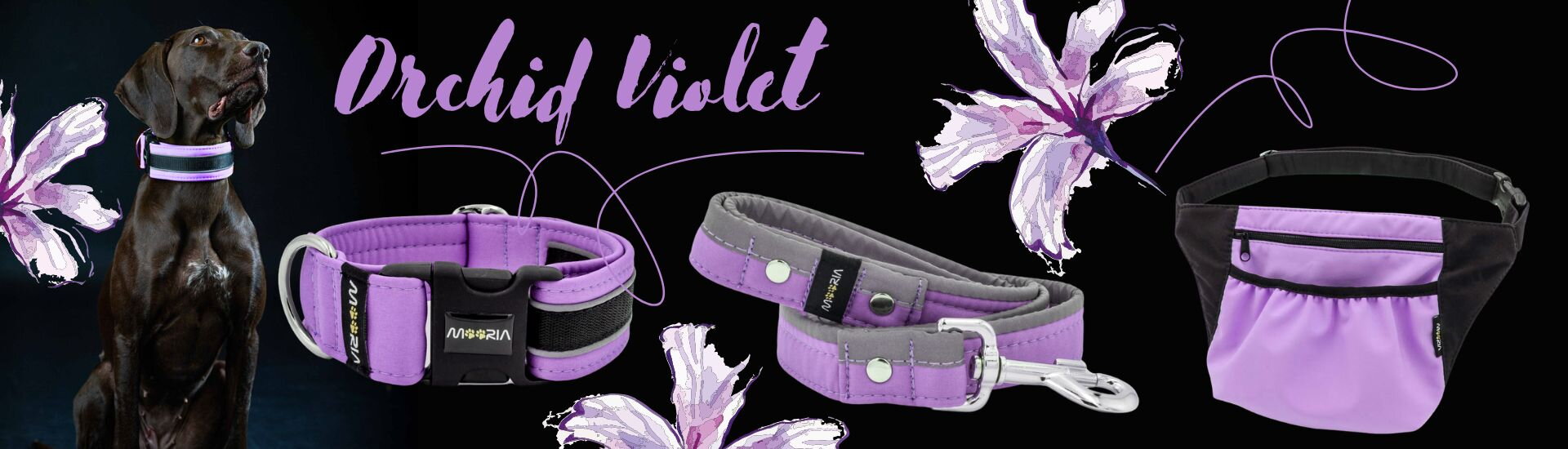 Halsband Orchid Violet