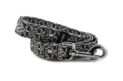 Leine Abstract Flower Black