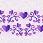 Halsband Heart in Ornament