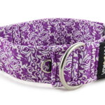 Halsband Abstract Flower Violet