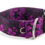 Halsband Abstract Purple