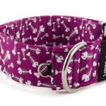 Halsband Fishbone Purple