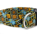 Halsband Retro Grid