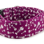Halsband Fishbone Purple