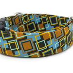 Halsband Retro Grid