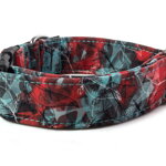 Halsband Turquoise Red Mood